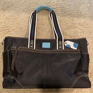 Coach baby bag